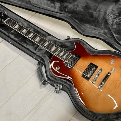 Epiphone Les Paul Modern Figured Caffe Latte Fade w/ Hard Case New Unplayed Auth Dlr 7lb13oz #8300 image 4
