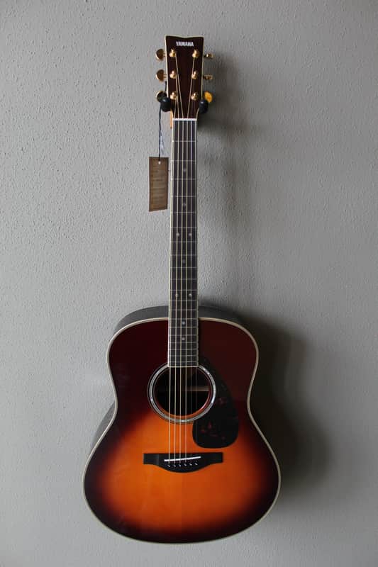 Yamaha LL16 Jumbo Brown Sunburst | Reverb