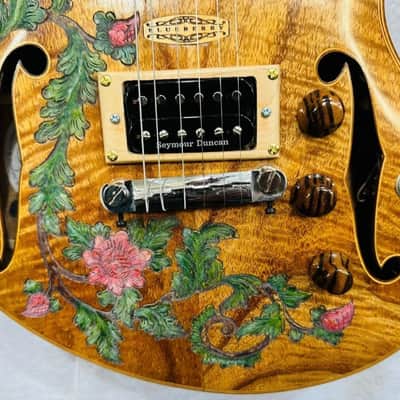 Blueberry Guitar Electric Guitar image 11