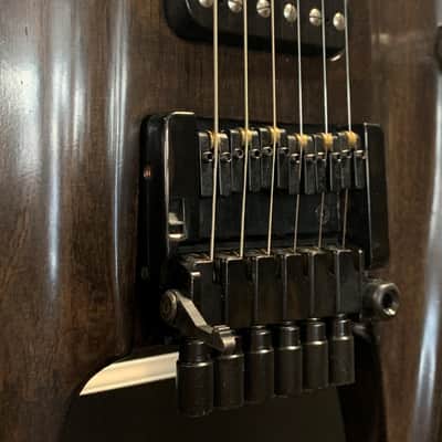 elyra VLAD  special custom guitar made in Germany - one-of-a-kind - brown - single piece worldwide image 19