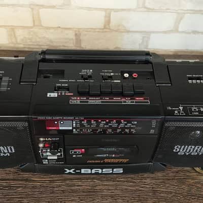 SHARP WQ-T352 Rare Vintage Cassette Deck Boombox Custom Japan Serviced Warranty image 2