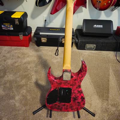 Custom  Matt finish Super Strat Project, with gig bag image 7