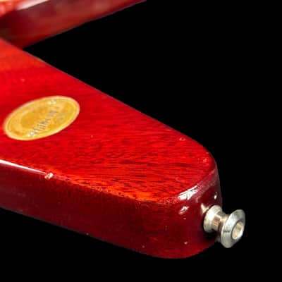Vintage 1971 Gibson Flying V Medallion #145 w/case TSU17476 image 10