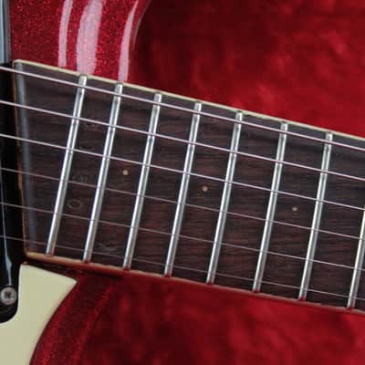 Mosrite The Ventures 1965 - candy apple red image 5