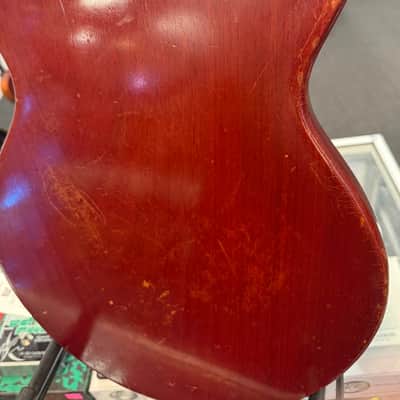 Immagine Gibson 1965 Melody Maker Vintage Electric, Cherry with Gig Bag - Pre Owned - 20