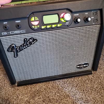 Fender G-DEC Guitar Digital Entertainment Center 15-Watt 1x8" Guitar Practice Amp 2005 - 2010 - Black image 2