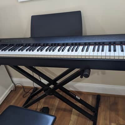 Roland F-20 88-Key Digital Piano 2010s - Black image 2