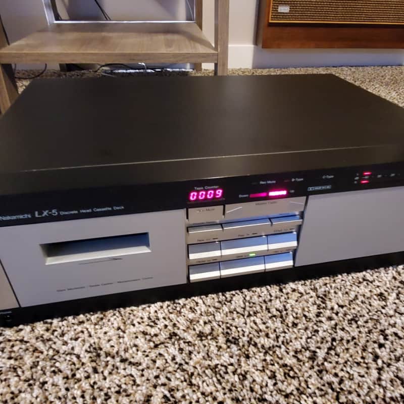 Nakamichi Lx5 1980,s Aluminum image 1