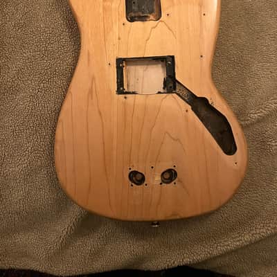 Fender Musicmaster Bass Body 1977 - Natural image 1