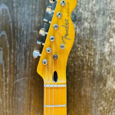 Fender Modern Player Plus Telecaster - Relic’d Blue image 3