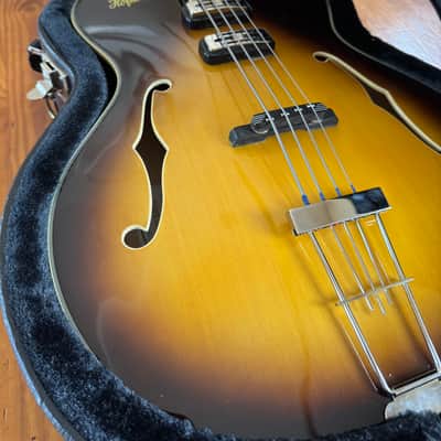 Hofner President Bass 500/5 2000s - Ct sunburst image 2