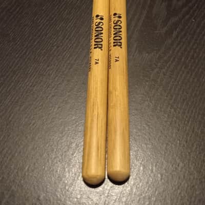 Sonor Rare 7A  1998 - Natural USA Hickory , hand made finished image 2
