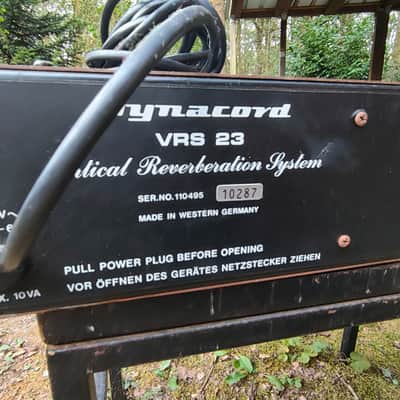 Dynacord  Vrs 23 vintage analog delay / reverb image 10