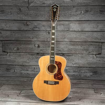 Guild F-512 Maple Jumbo - Blonde Nitro image 3