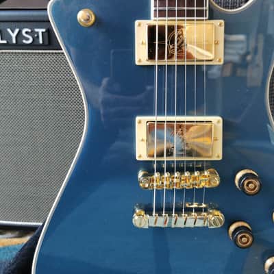 Ibanez IC420-ABM Iceman 2024 - Antique Blue Metallic image 7