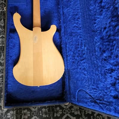 Rare 1969 LEFTY Rickenbacker 4001 Bass Original Mapleglo w/ Checkerboard Binding Restoration Project image 5