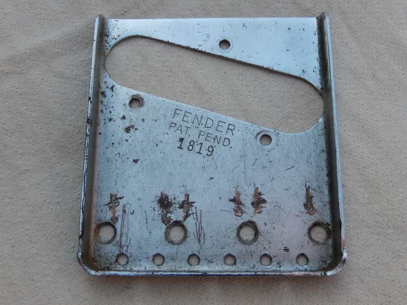 1951 Fender Telecaster Bridge Plate - Broadcaster Esquire 1950 1952 1953 image 1