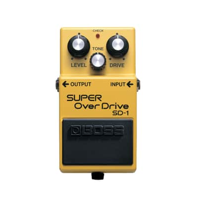 BOSS SD 1 SUPER Over Drive JAPAN NEC C4558C | Reverb