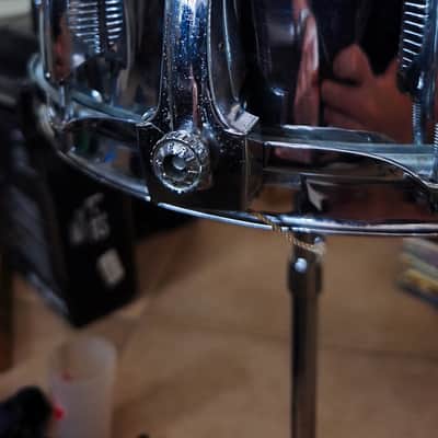 Beverley COA Snare 14" x 5,5" 1964 - Chrome image 9