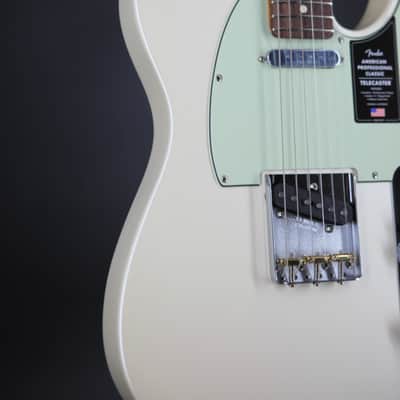 Fender Limited Edition American Professional Classic Telecaster - Rosewood - Olympic Pearl image 5