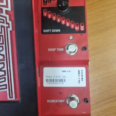 DigiTech Whammy DT Classic Pitch Shift Pedal 2011 - Present - Red image 2