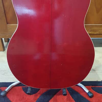Maton 777 Supreme 1964 - Translucent red image 14