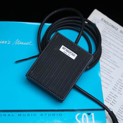 *All Original* 1990 Ensoniq SQ-1 Personal Music Studio 61-Key Synth/Workstation SQ1 | Synthesis Drums Sequencer Effects | Inc. Footswitch, Manual and Power Cable | SQ 1 Serial SQ-14869 image 17