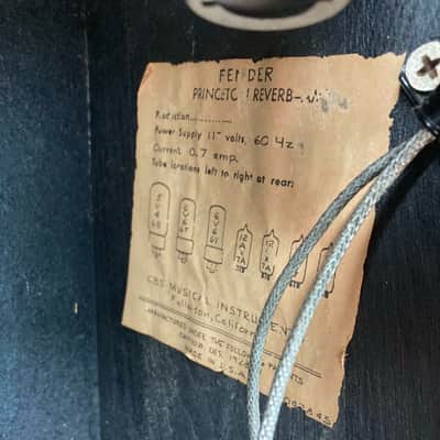 Trainwreck/ Fender Princeton Reverb 1973 - Silverface image 17