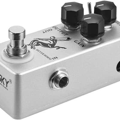 Mosky Mini Silver Horse Effect Pedal Overdrive Pedal for Electric Guitar (Price includes the import duty for US buyer) image 3
