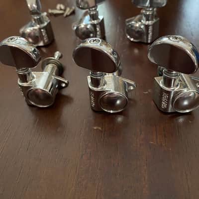 Grover Rotomatic Tuners Chrome image 8