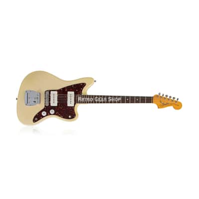 Fender Jazzmaster 1965 Electric Guitar Vintage Rare Olympic White image 1