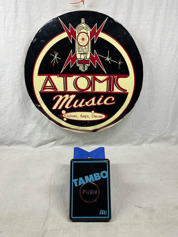Meinl STB4 Electronic Percussion Stomp Box Foot Percussion Pedal - Tambourine imagen 1