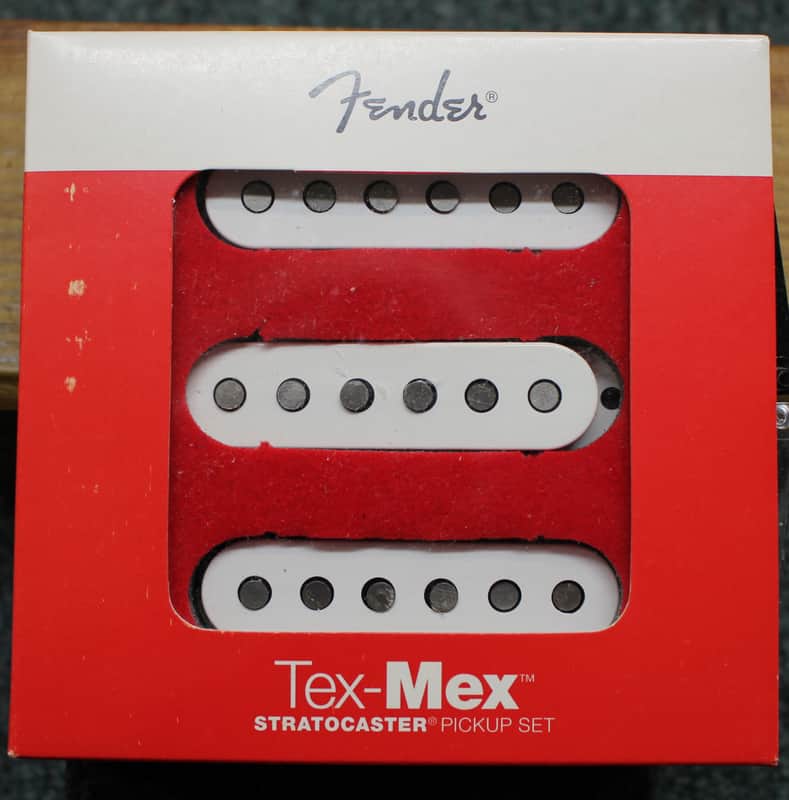 Fender Tex-Mex Stratocaster Pickup Set White image 1