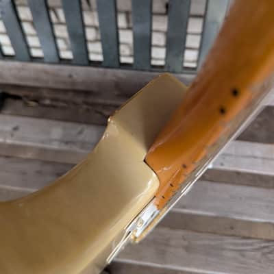 Fender Stratocaster Mary Kaye 1990 AVRI White image 9