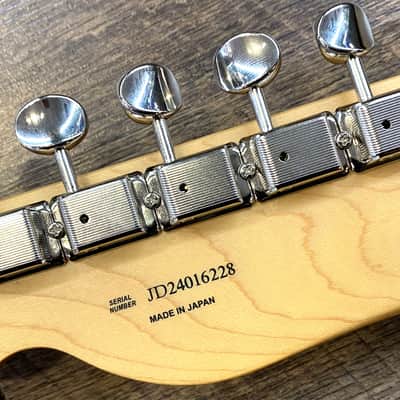 2024 Fender Collection MIJ Hybrid II Telecaster Limited Edition Gloss Larimar Finish Electric Guitar with Original Hardshell Case image 13