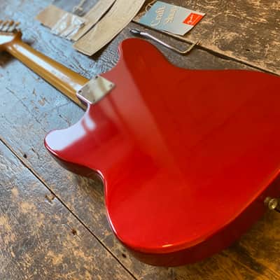 Fender Japan Rare 1997 CIJ 1966 Reissue Mustang Rare Factory Candy Apple Red Japan image 5