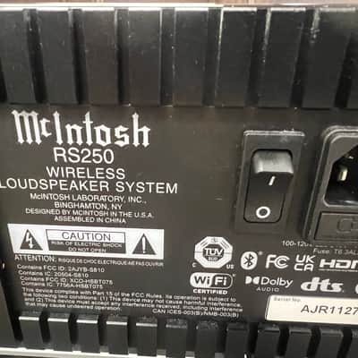 McIntosh RS250 Wireless Loudspeaker System Excellent Condition image 6