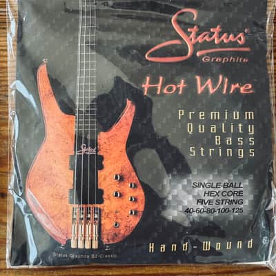Hot Wire 10x Single Ball Bass 5-String Sets 40-60-80-100-125 2022 - Stabiles Steel image 2