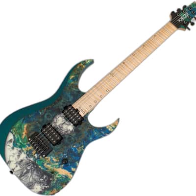 Schecter USA Sunset Extreme 6 Stabilized Top Electric Guitar image 1