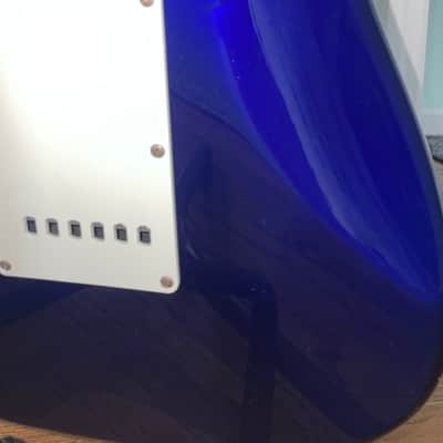 Squier Affinity Series Stratocaster 21-Fret with Rosewood Fretboard 1997 - 2000 - Baltic Blue image 19