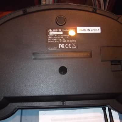Alesis CompactKit 4 Tabletop Electronic Drum Pad Kit Complete W/ Manual image 6