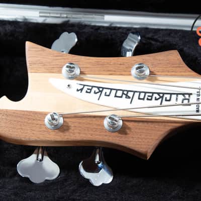 2019 Rickenbacker 4003W Walnut Bass w/ OHSC Push/Pull Vintage Tone Circuit image 3