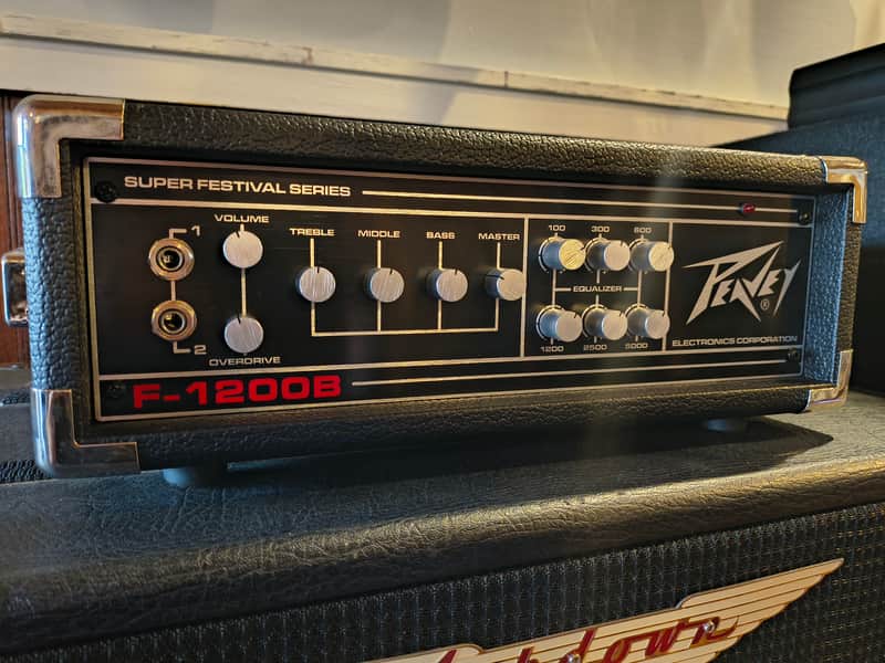 Peavey Super Festival F-1200B Bass Amp Head image 1