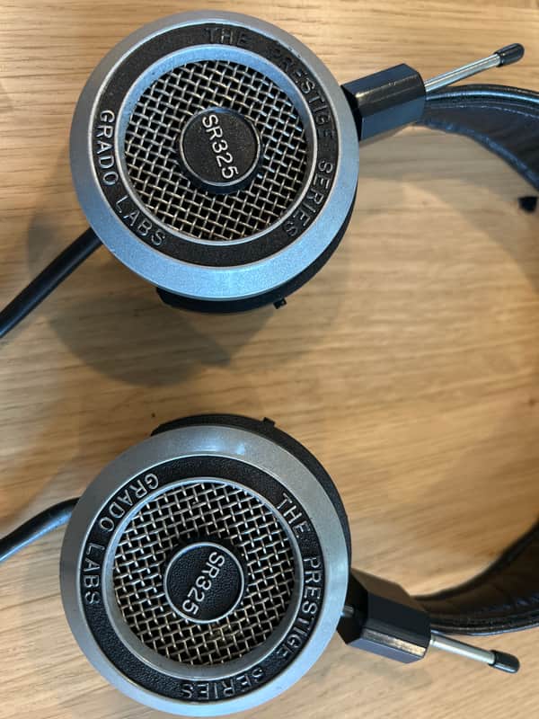 Grado Labs SR325 ORIGINAL Prestige Series Open-Back Headphones 2021 - Present - Black