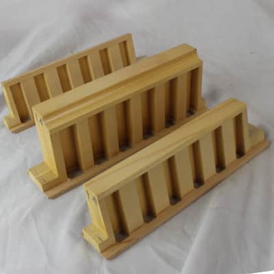 NEW Santorella Part - Italian Diatonic Accordion Blank Reed Bass Blocks (8.25" x 3.25" x 1.75") image 1