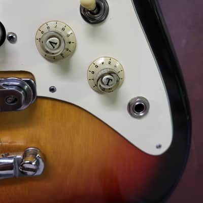 Video Demo Vintage RARE 1969 Ibanez Model 2475STLP Strat Style Guitar Pro Setup New Strings Original Hard Shell Case image 4