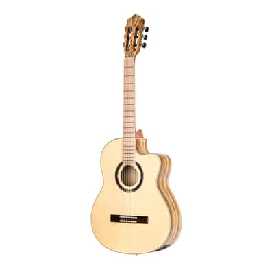 Ortega Signature Series Thomas Zwijsen Acoustic-Electric Nylon Classical Guitar w/ Bag image 3
