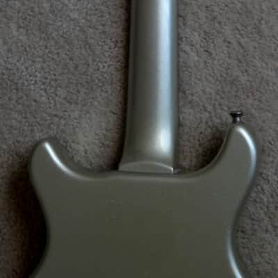 Hamer Vanguard 1999 Artist Mahogany P90 Silver Metallic image 5