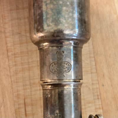 Bettoney Silva-Bet Orchestral pair Clarinets 1925 - Silver Plated image 11