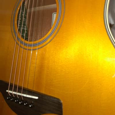 Yamaha FG-TA-VT Vintage Tint image 5
